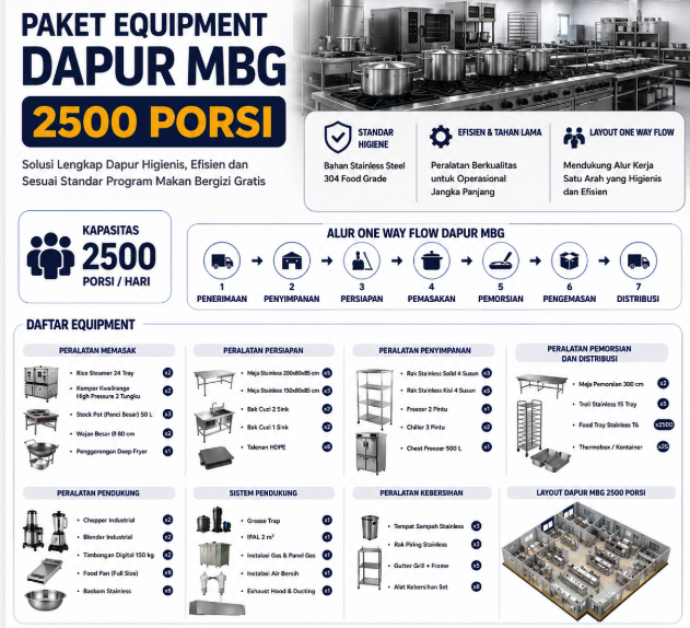 Paket 2500 Porsi